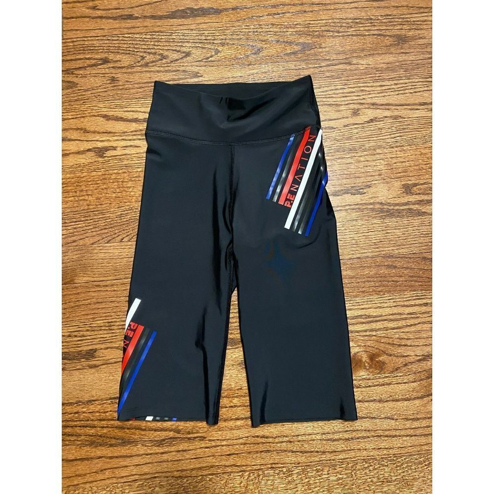 NEW P.E‎ Nation | Charging Serve Bike Shorts Black Sz XS